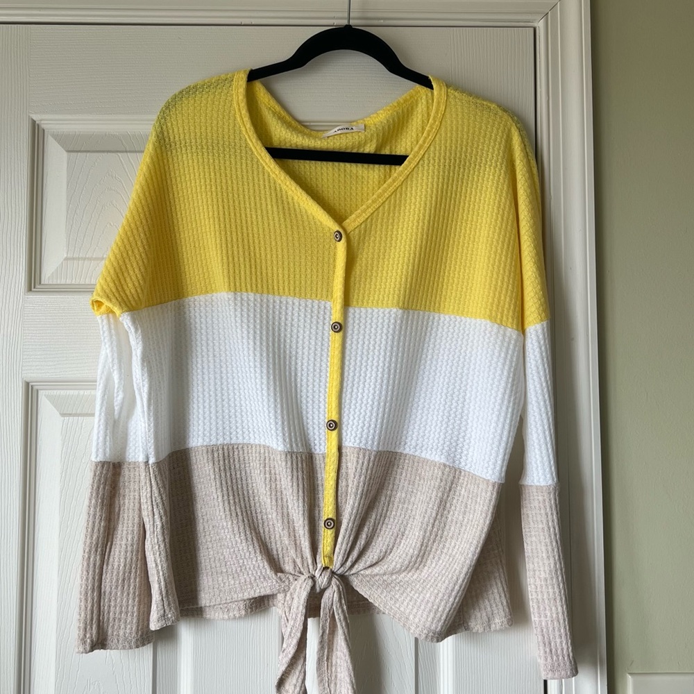 Adora Colorblock top